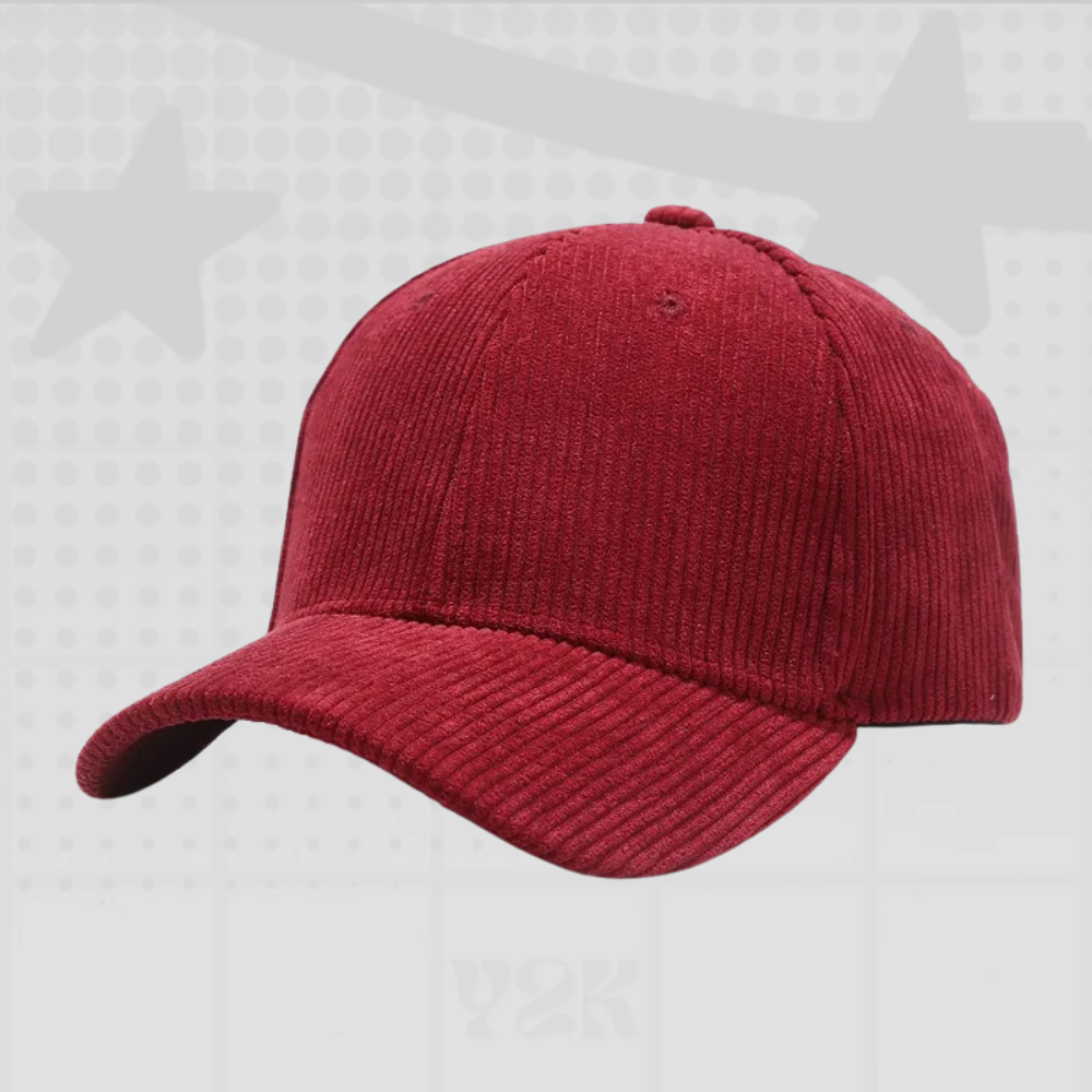 Corduroy Y2K Caps