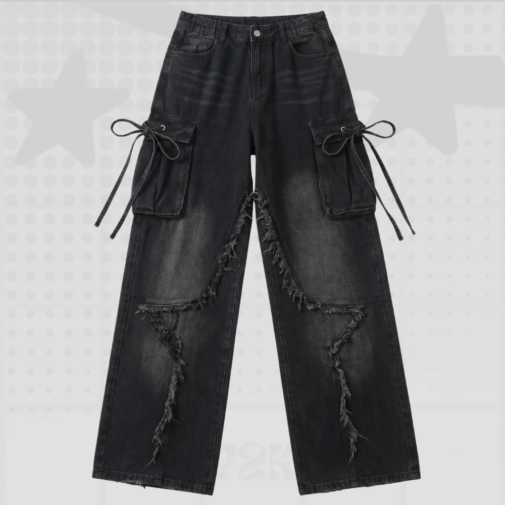 Women Y2K Cargo Jeans