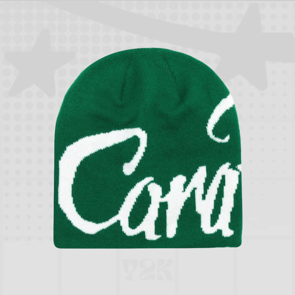 Y2K Letter Printed Beanie