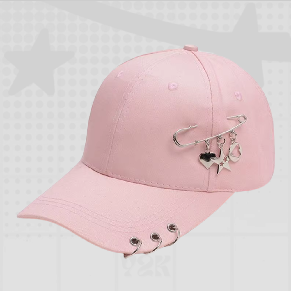 Piercing Ring Y2K Cap