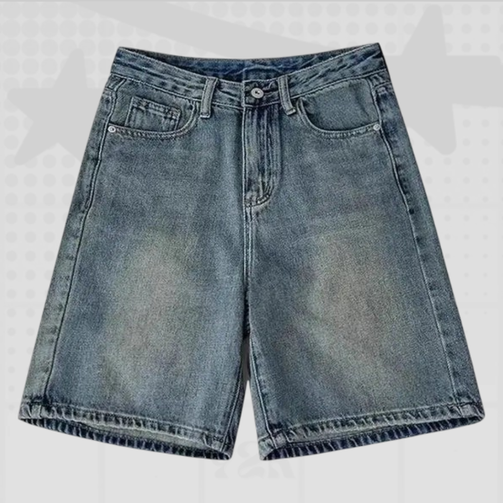 High Waist Baggy Shorts