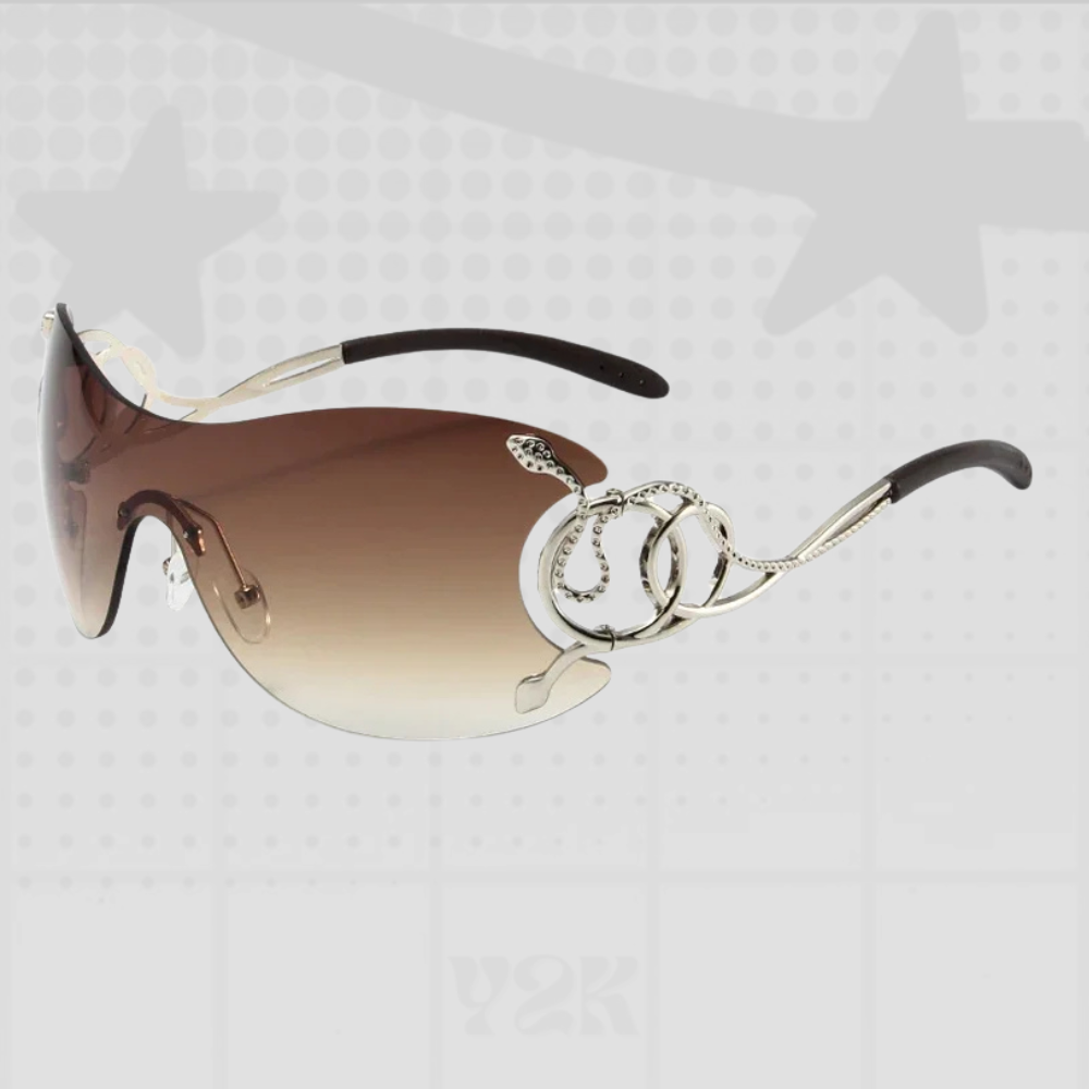 Y2k Rimless Womens Sunglasses