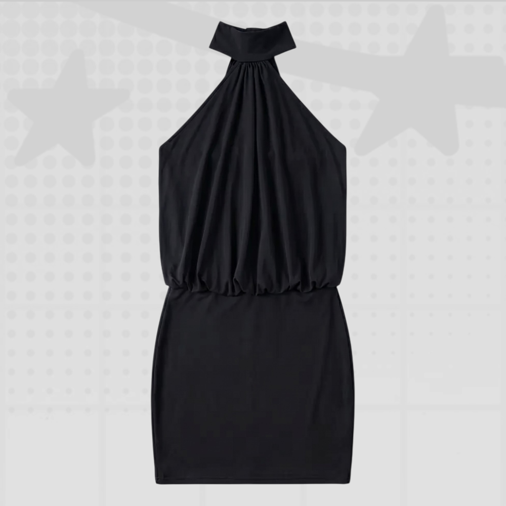 Y2K Halter Mini Dress