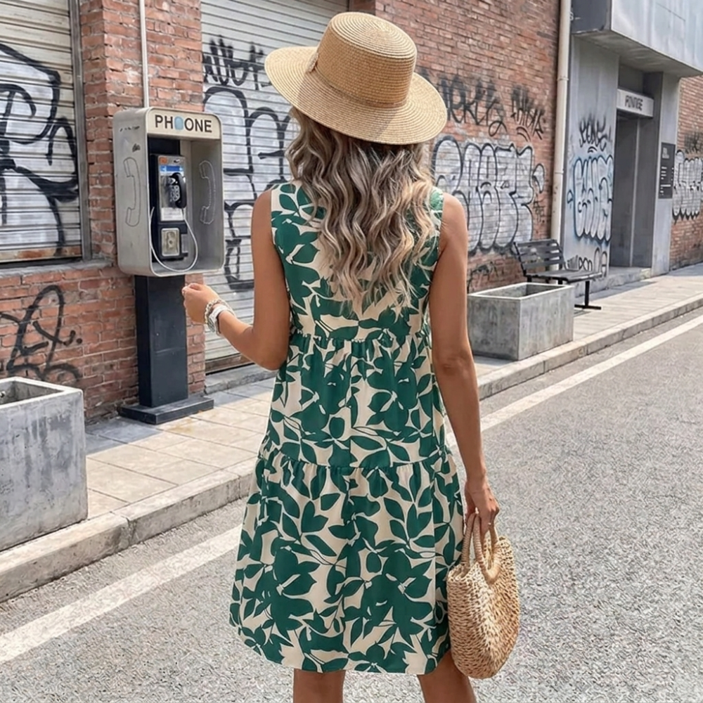 Floral Y2K Midi Dress