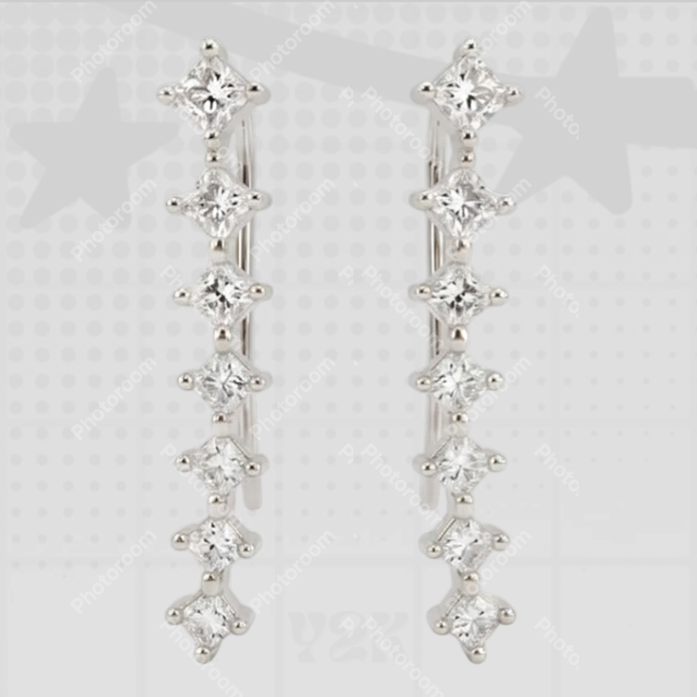Crystal Climber Earrings