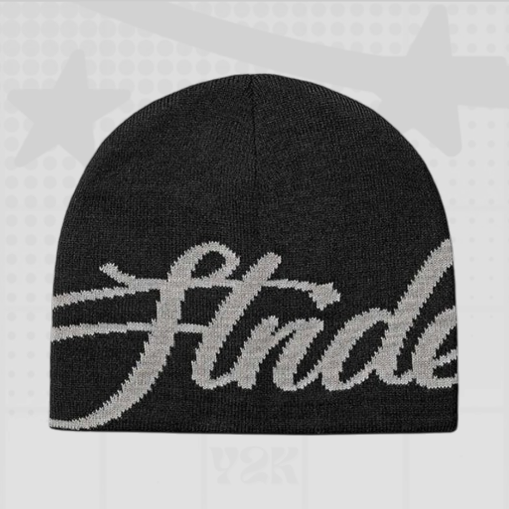Letter Knit Beanie