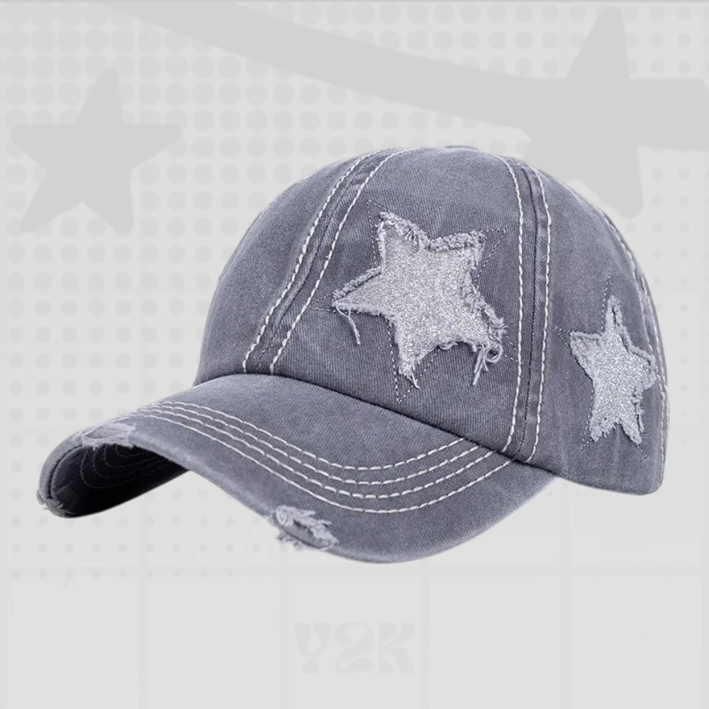 Star Y2K Denim Hats