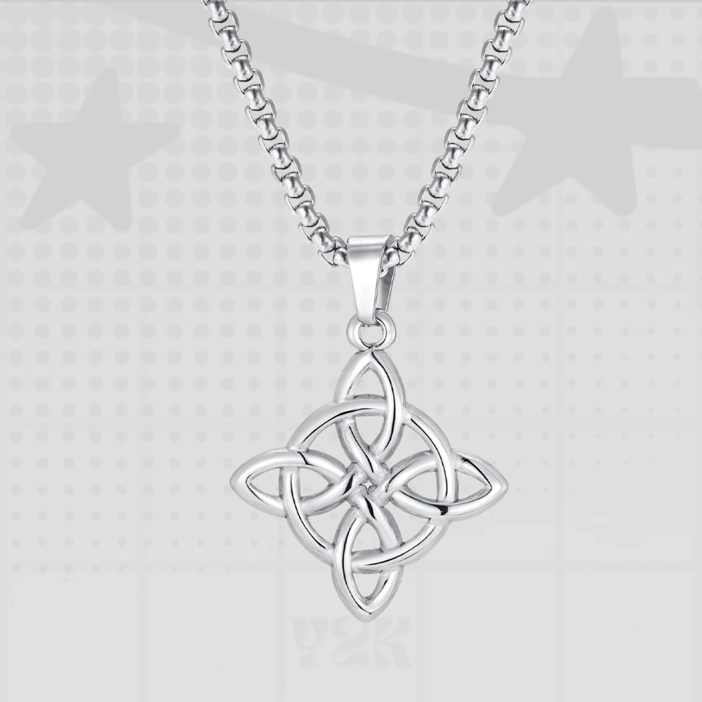 Y2K Celtic Knot Necklace