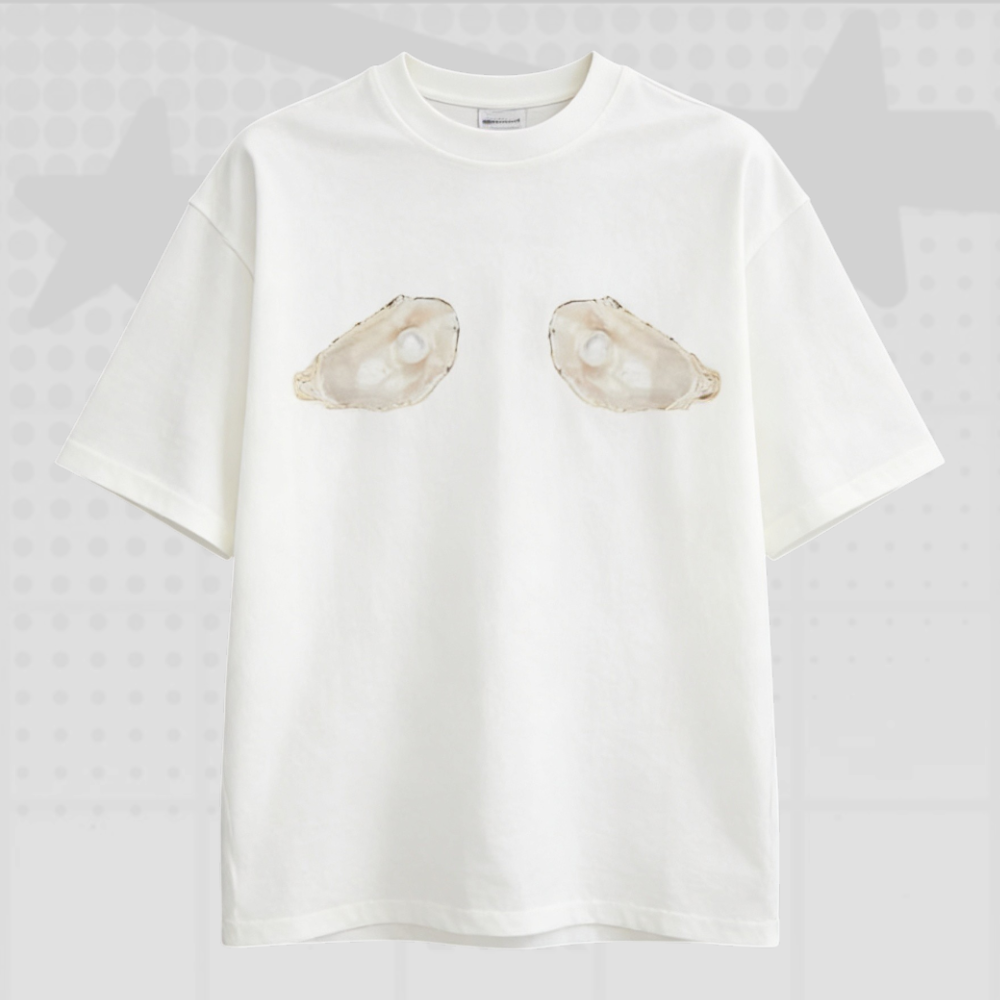 Oyster Shell Graphic Tee