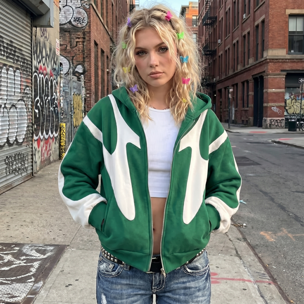 Y2k Zipper Hoodie