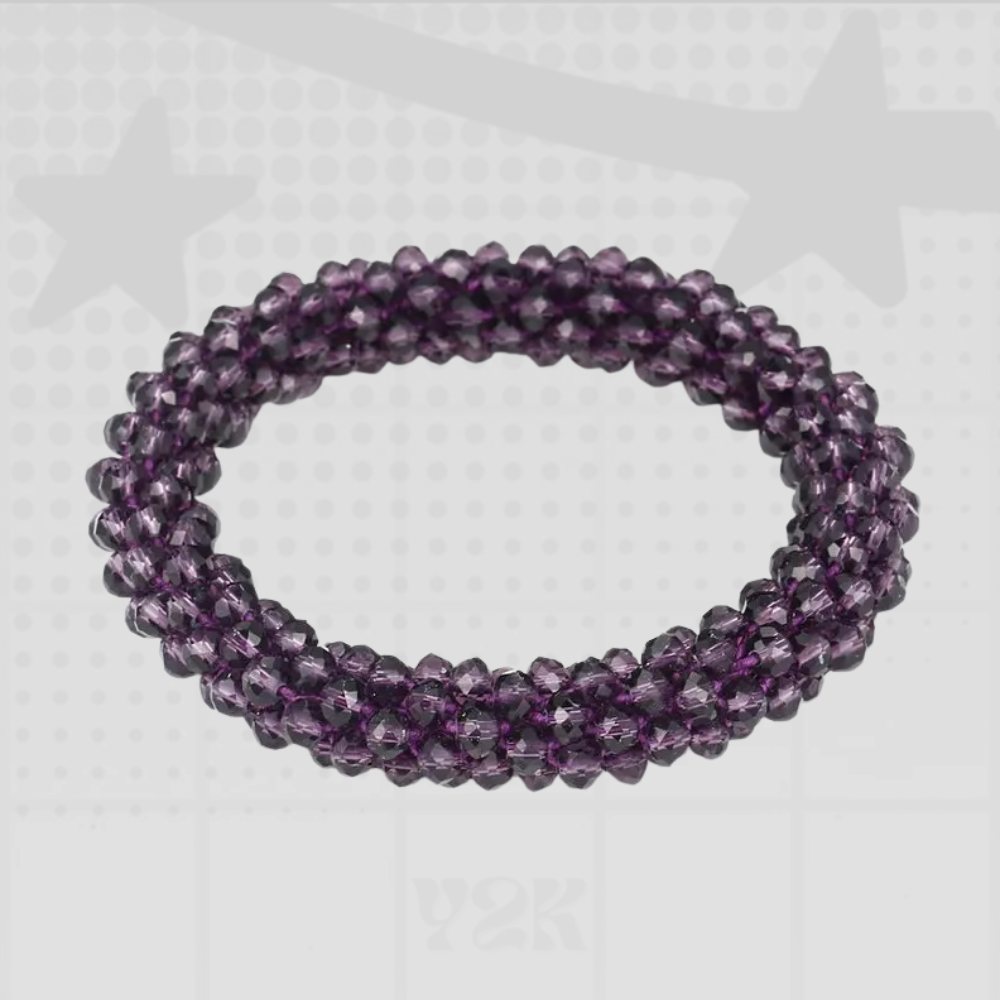 Y2K Crystal Bead Bracelets