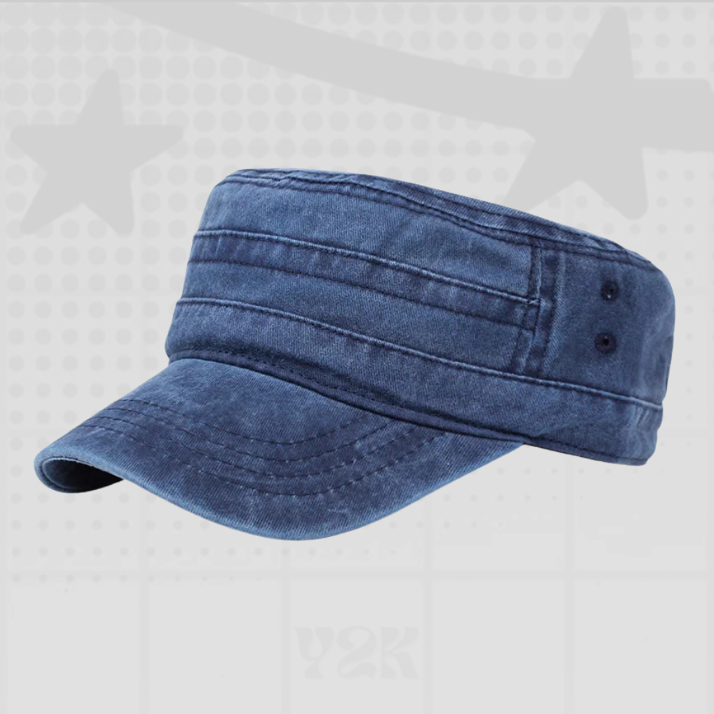Jean Y2K Flat Cap