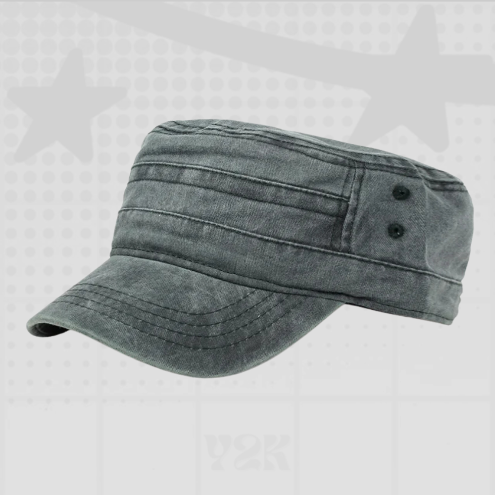 Jean Y2K Flat Cap