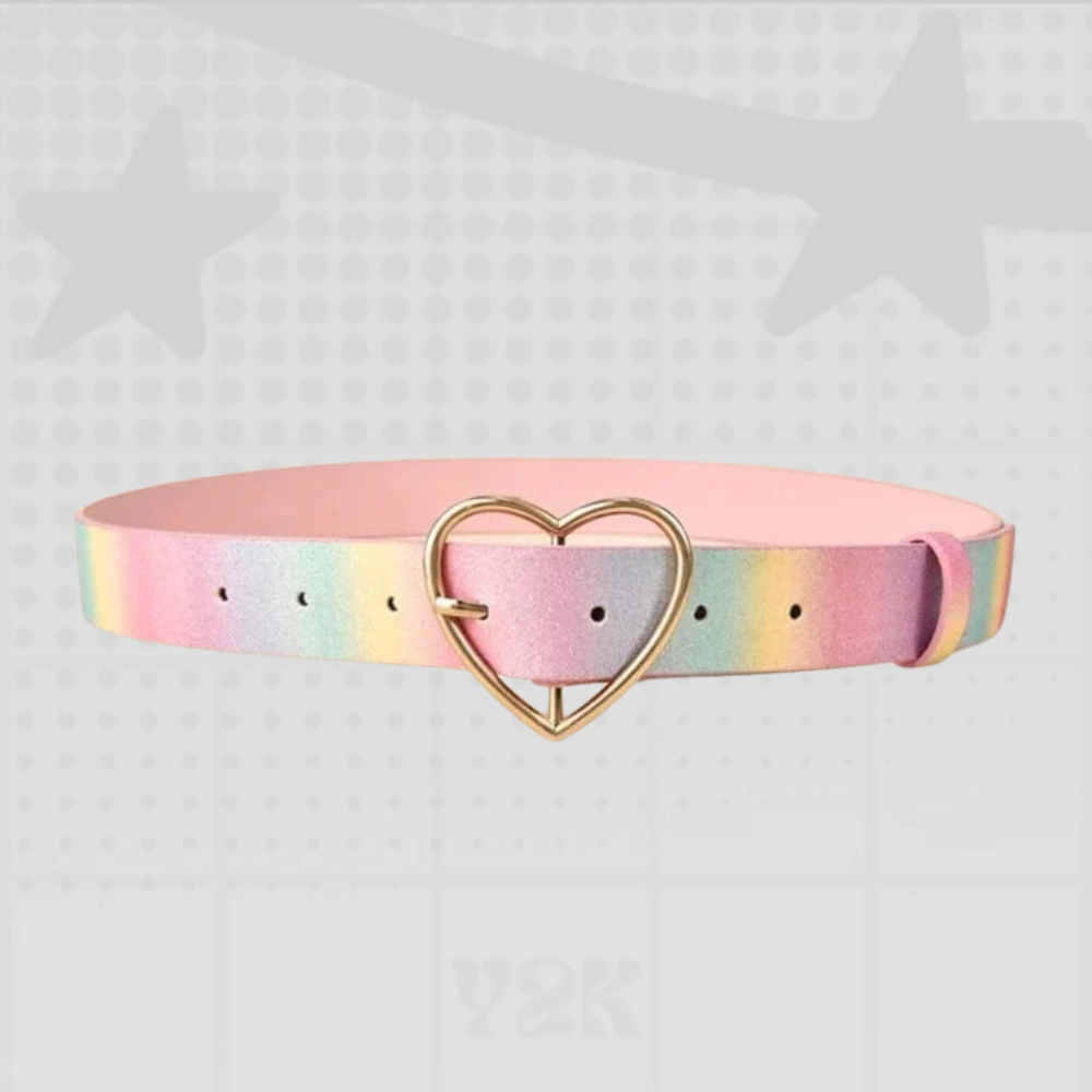 Rainbow Y2K Belt