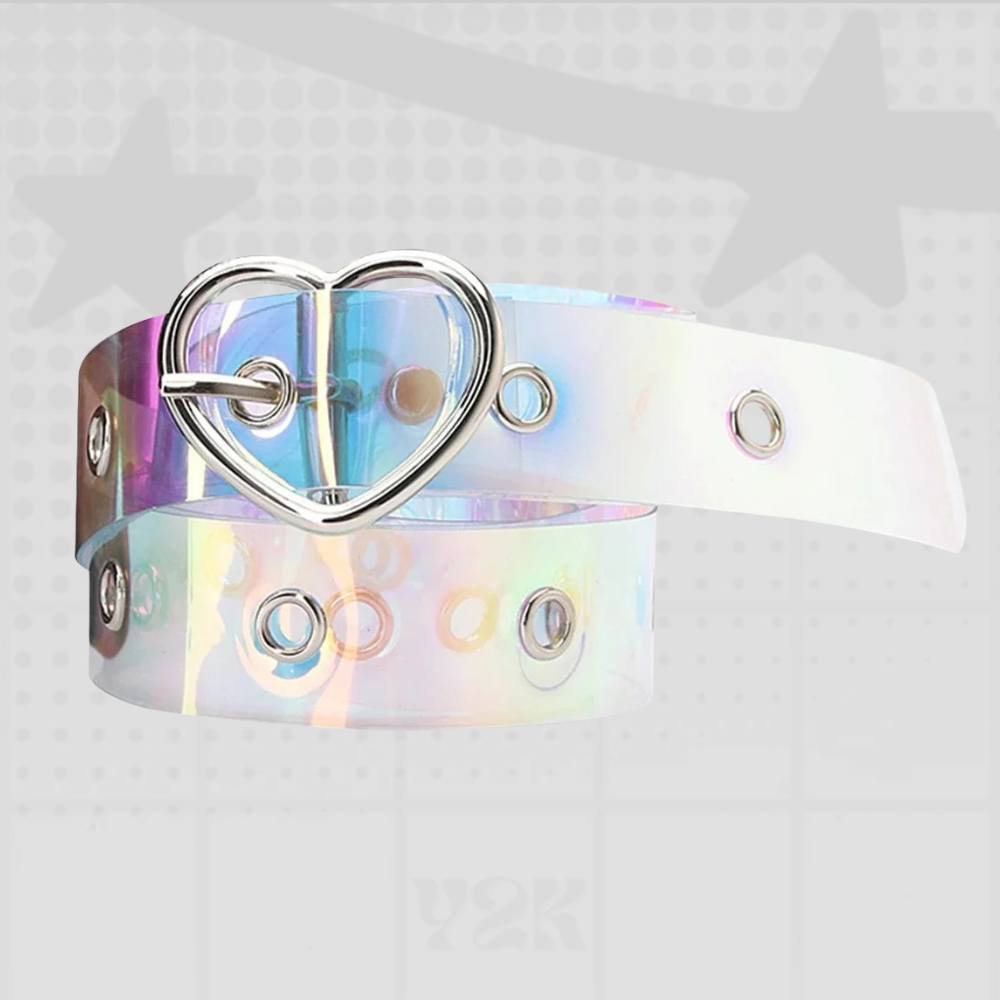 Punk Y2k Transparent Belt