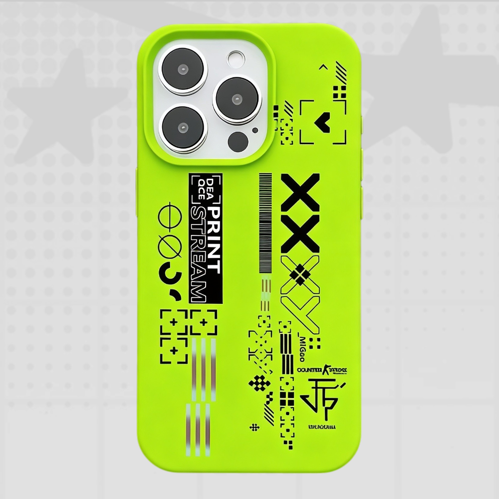 Cyber Graffiti iPhone Case