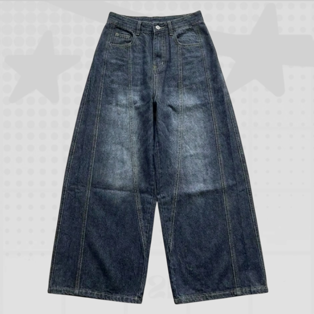 Y2K High Waist Baggy Jeans