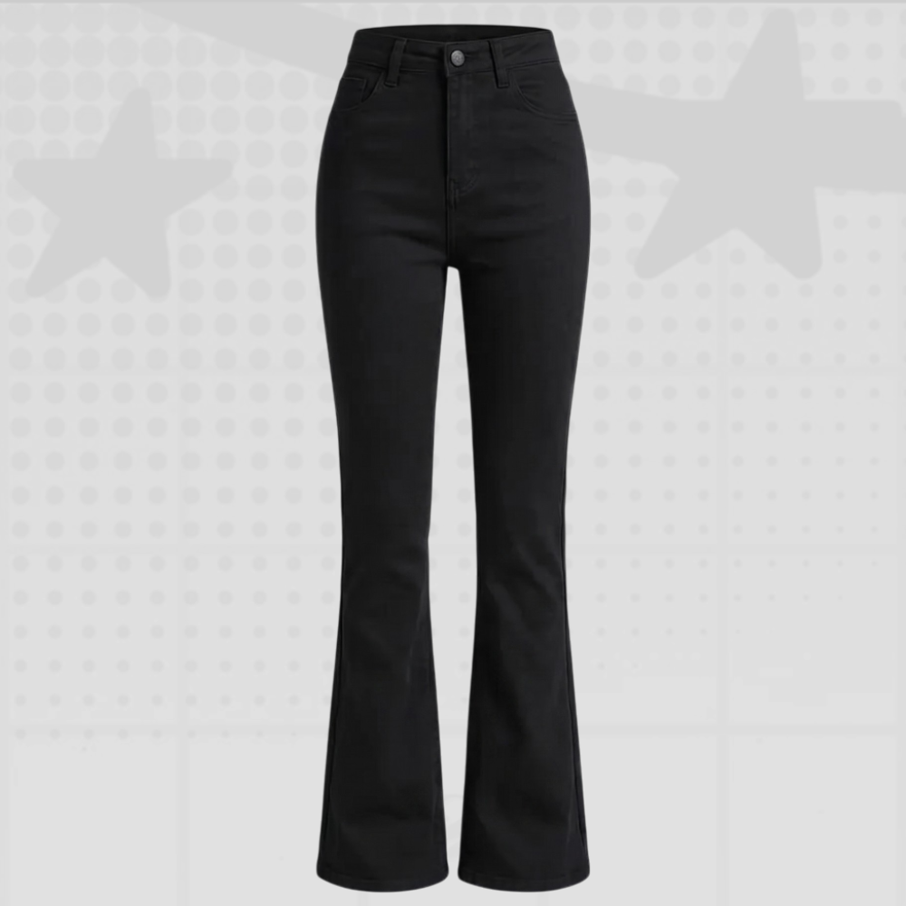 Low Rise Flare Jeans Y2K