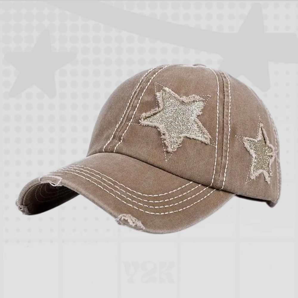 Star Y2K Denim Hats