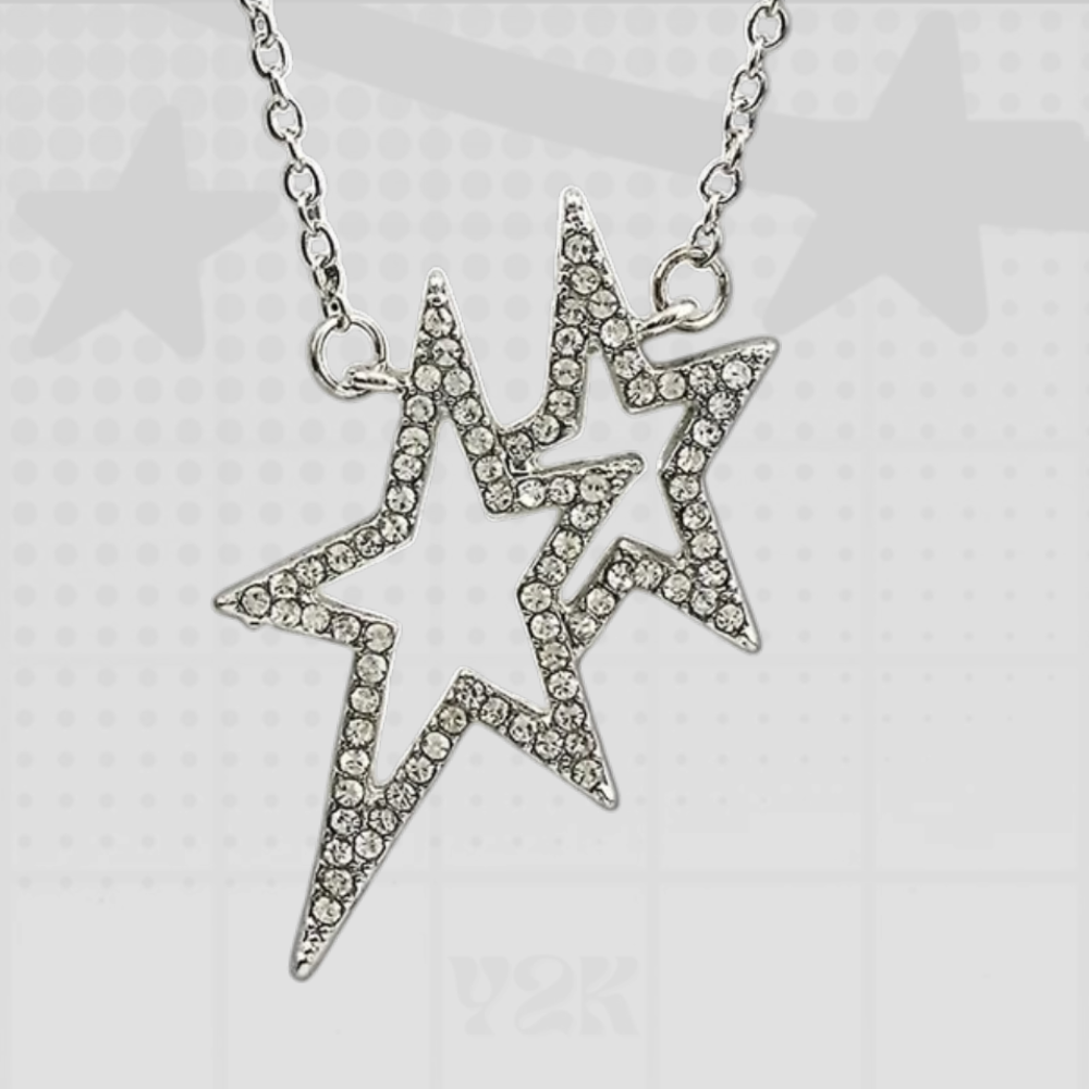 Star Pendant Necklace Y2K