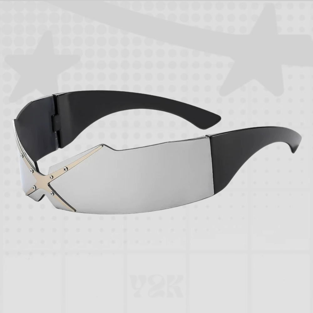Y2K Punk Rimless Sunglasses