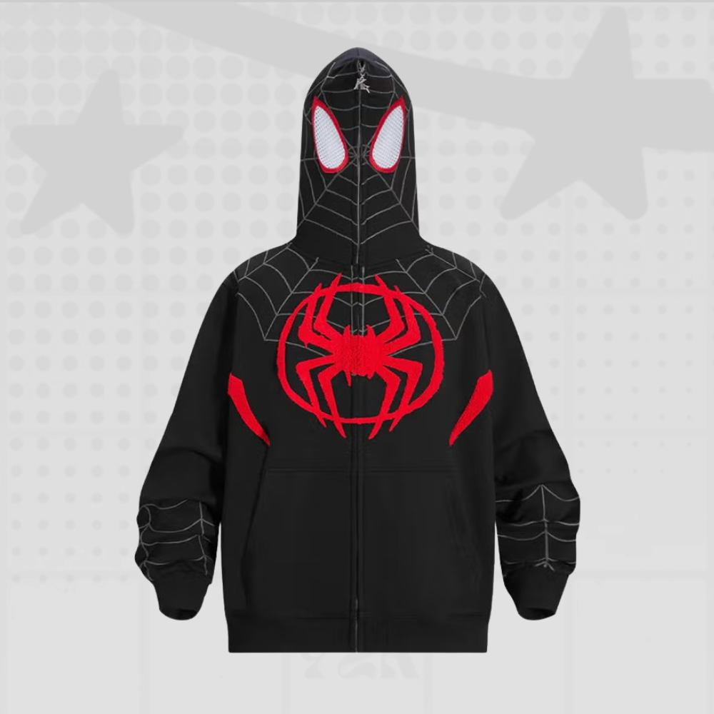 Spider Y2K Full Zip Hoodie