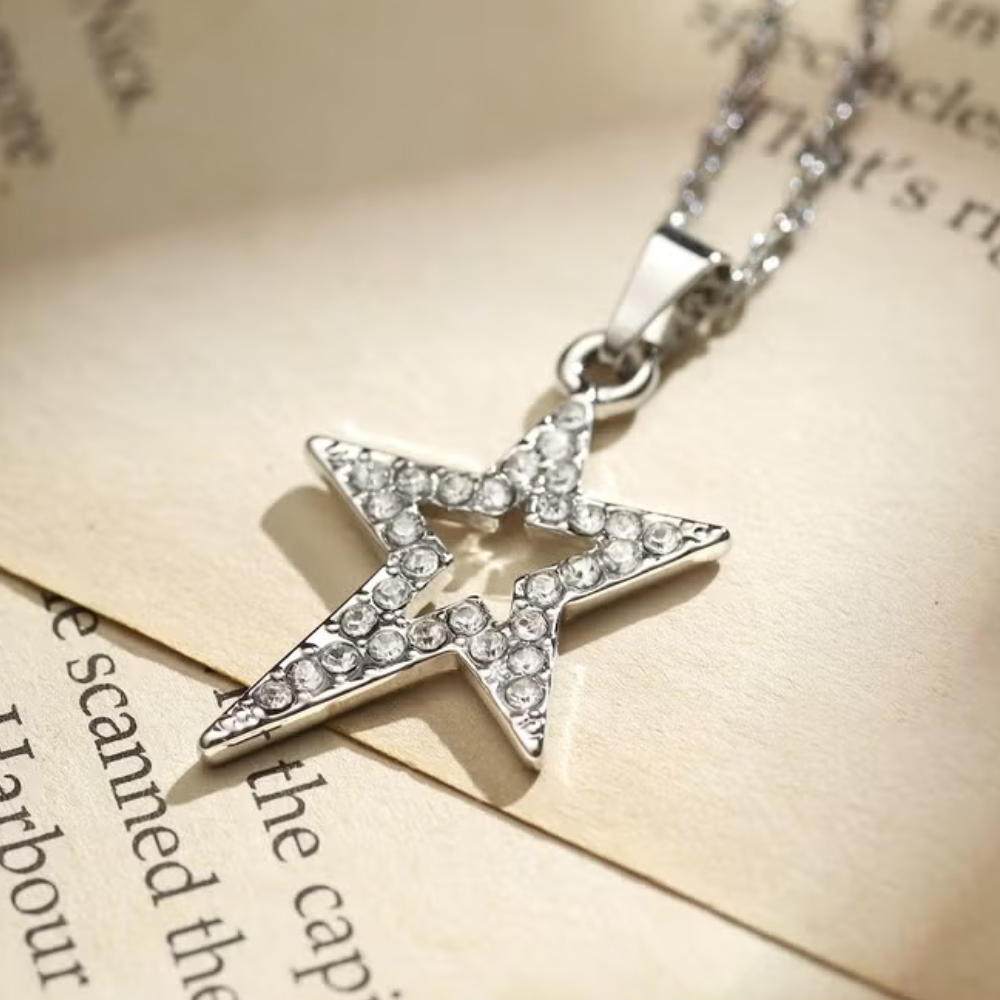 Star Pendant Necklace Y2K