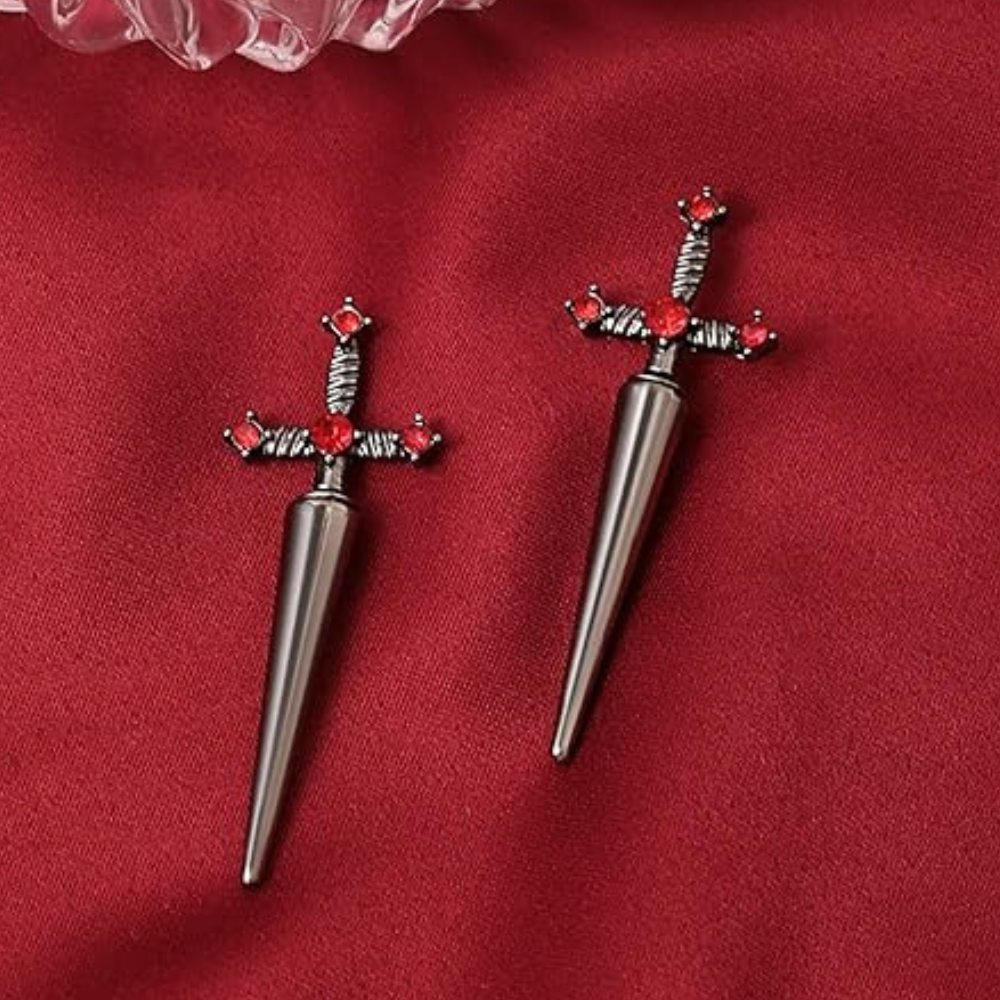 Sword Dagger Earrings