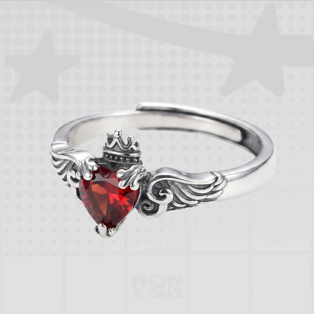 Silver Y2K Rings