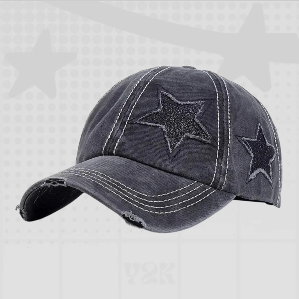 Star Y2K Denim Hats