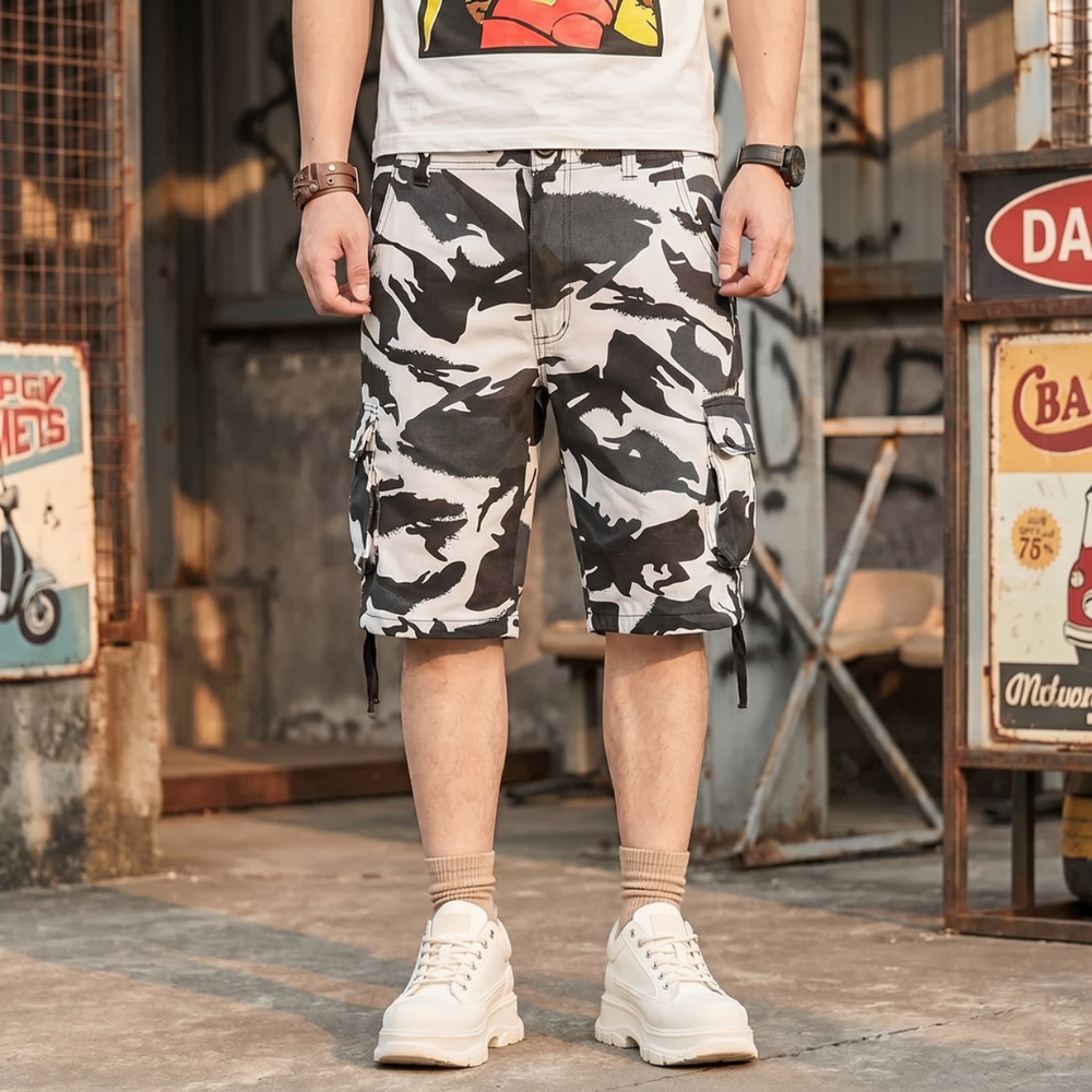 Camo Shorts Streetwear
