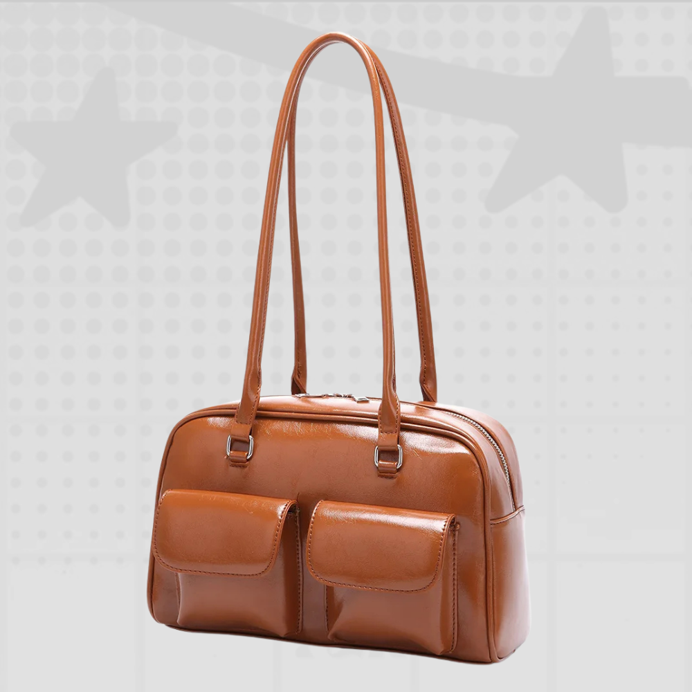 Retro Leather Shoulder Bag