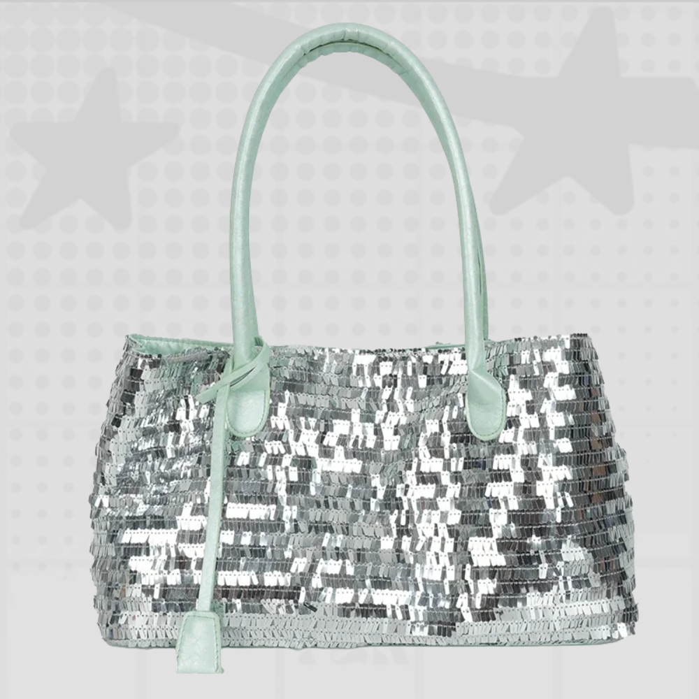 Y2K Sequin Shoulder Bag