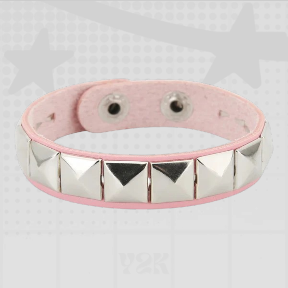 Studded Leather Bracelet