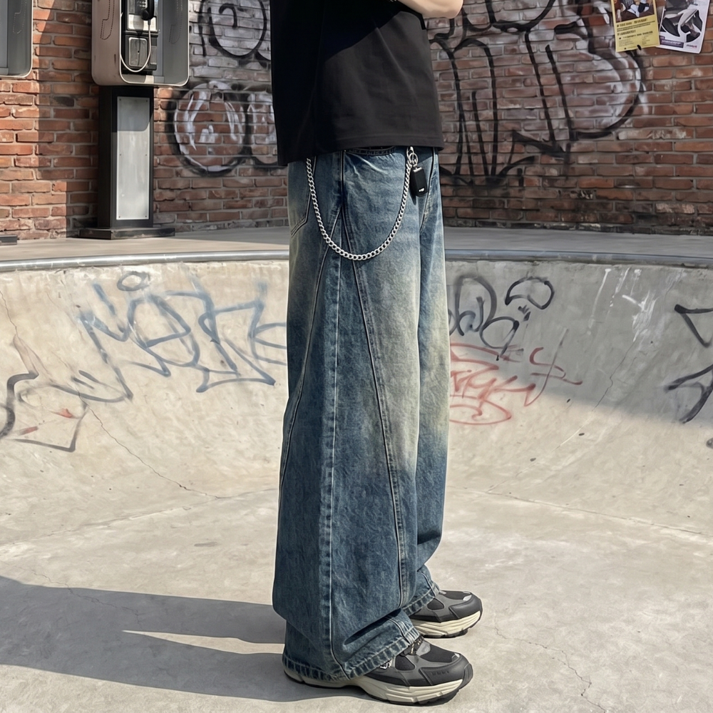Y2K Oversized Wide Jeans