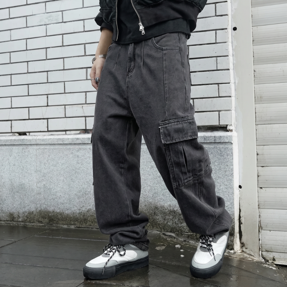 Baggy Cargo Jeans for Men