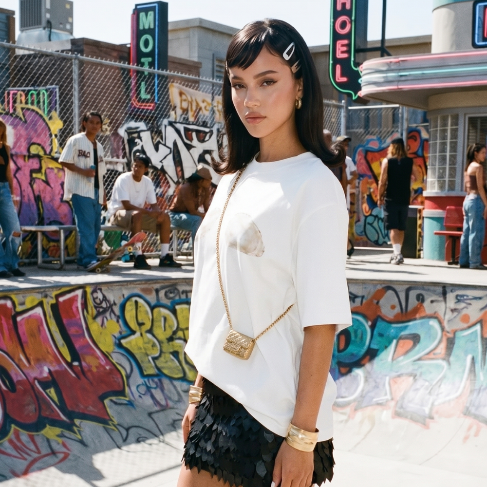 Oyster Shell Graphic Tee