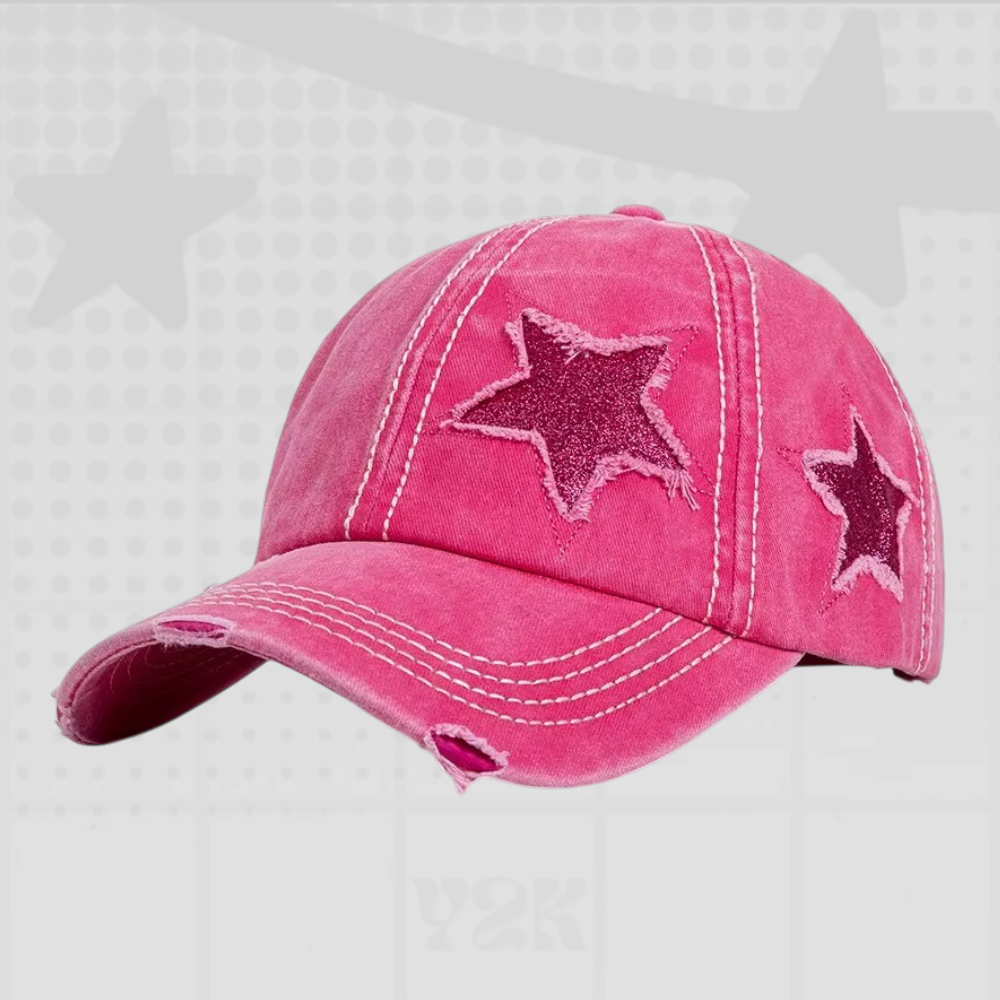 Star Y2K Denim Hats