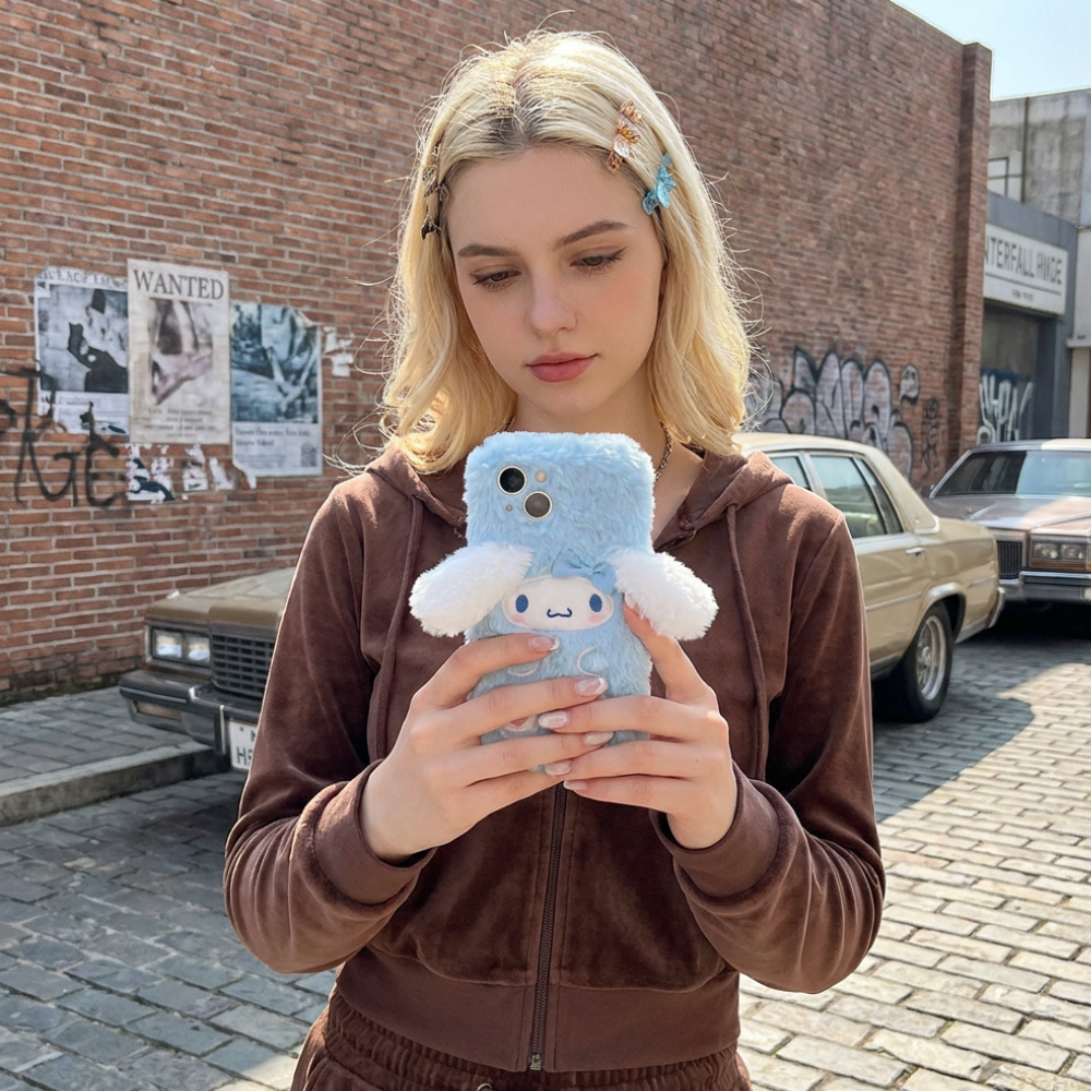 Plush Y2K Phone Case