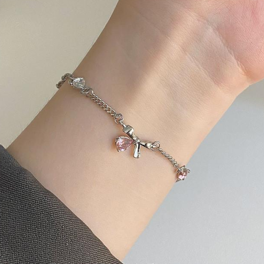 Crystal Charm Bracelet