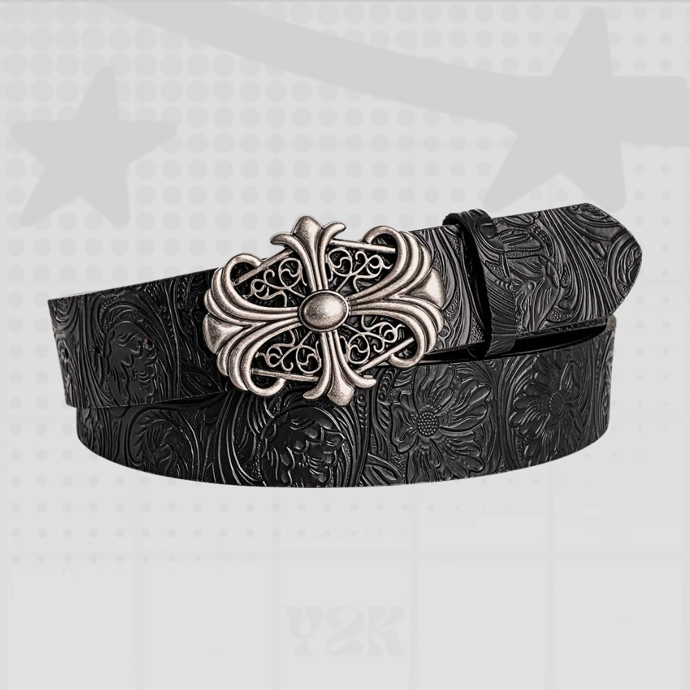 Y2K Vintage Buckle Belt