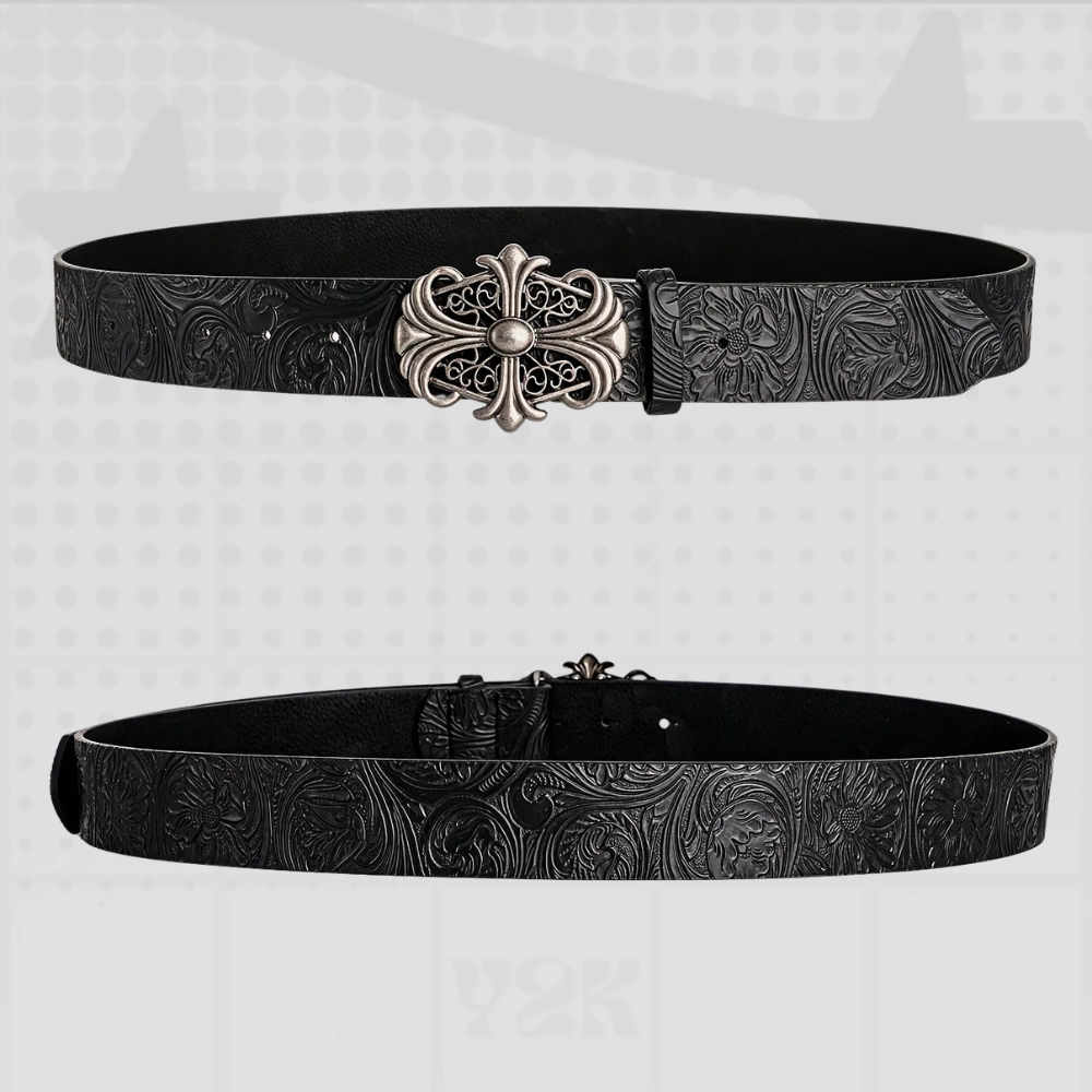 Y2K Vintage Buckle Belt
