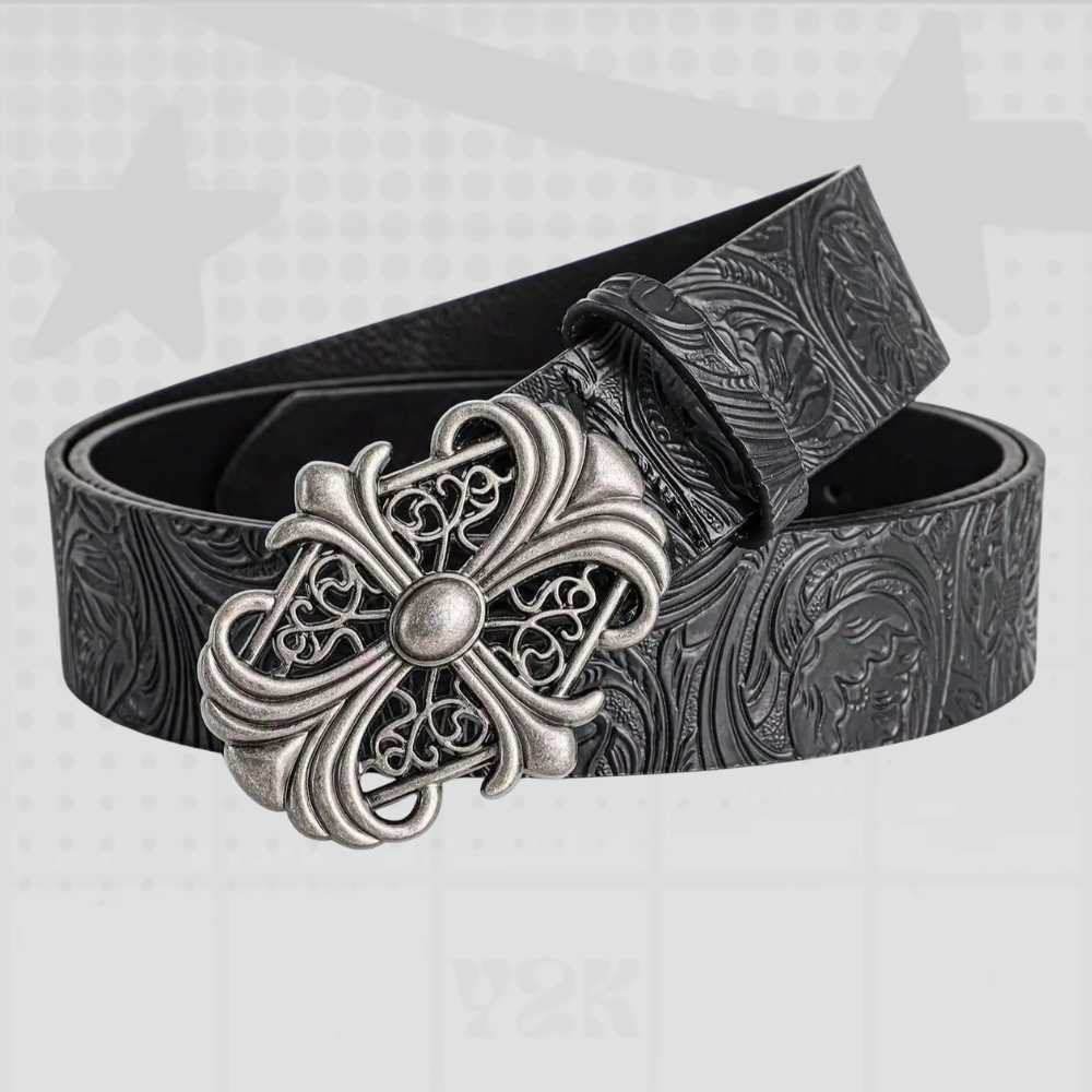 Y2K Vintage Buckle Belt