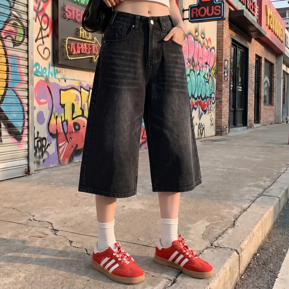 Y2K Baggy Denim Jorts