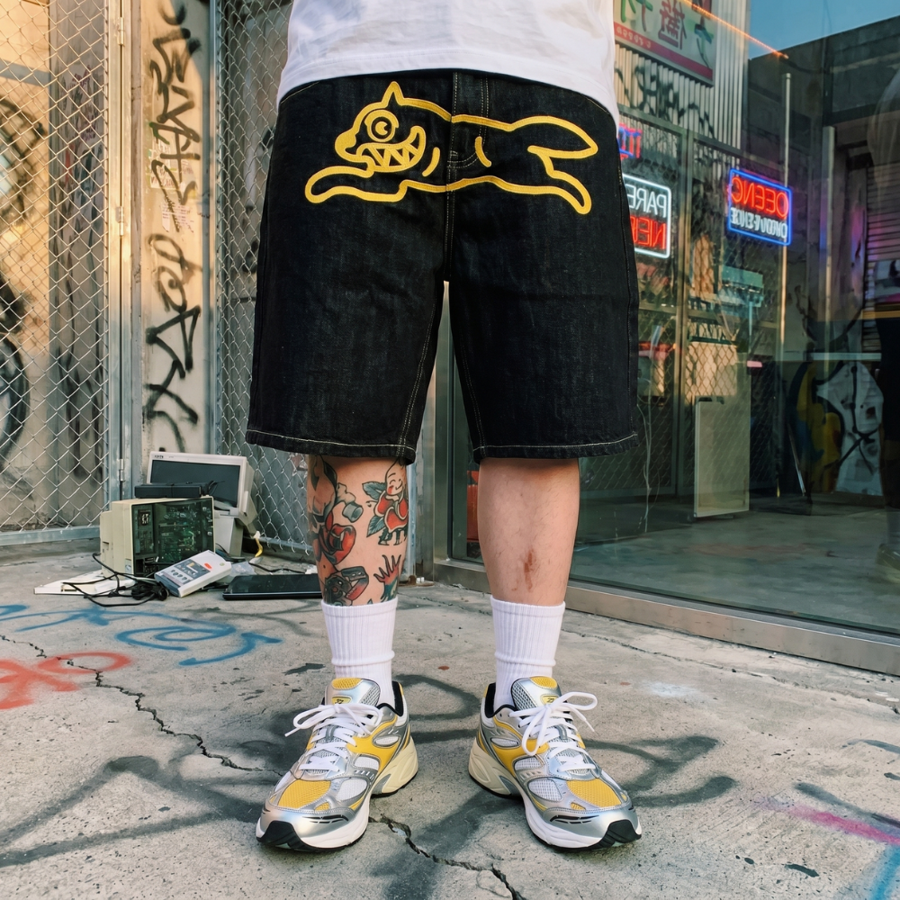 Dog Baggy Denim Jorts