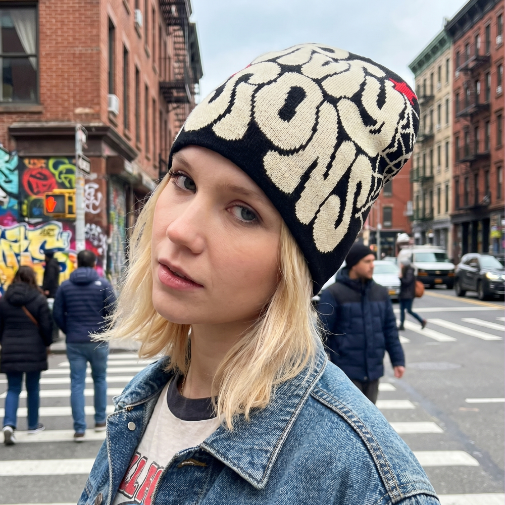 Y2K Graffiti Beanie