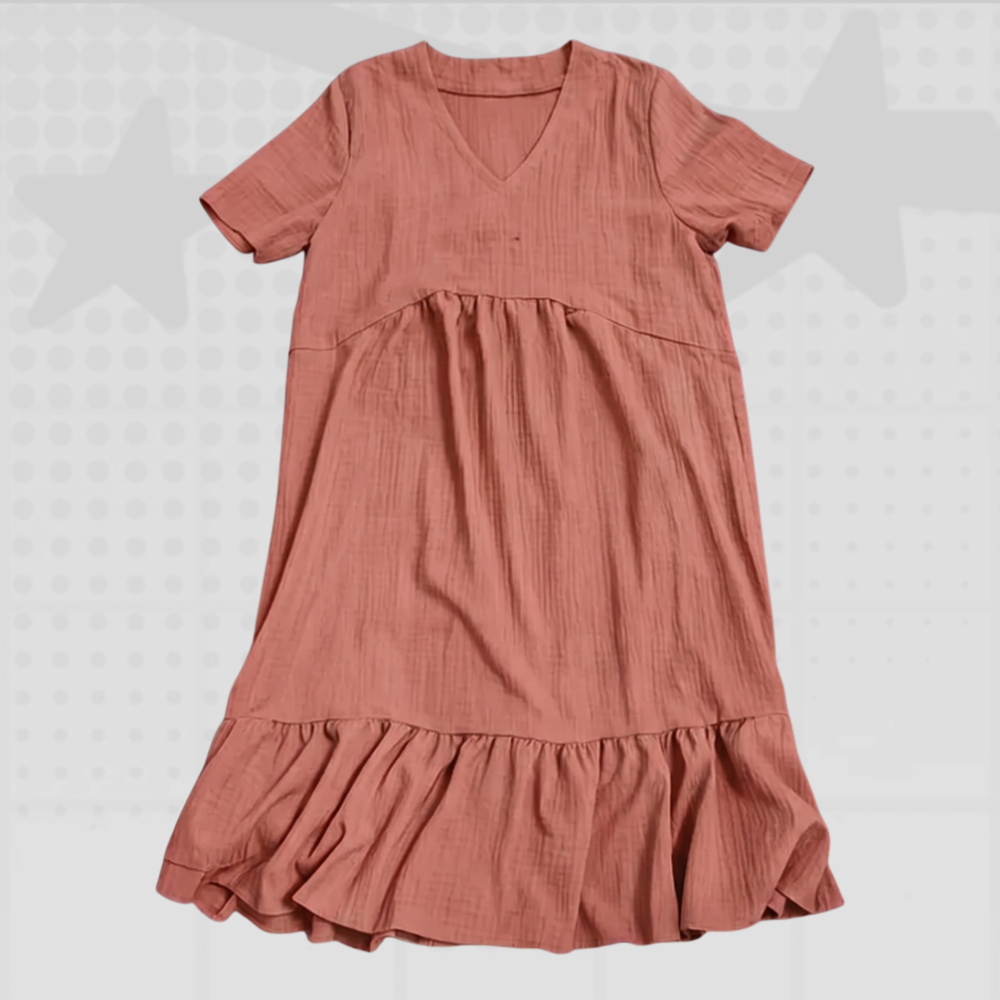 Ruffle Y2K Midi Dress