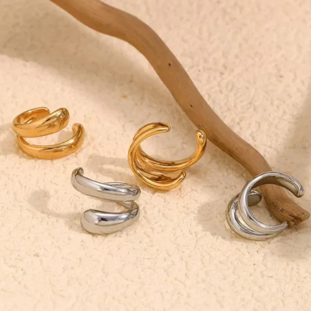 Minimal Ear Cuff Earrings