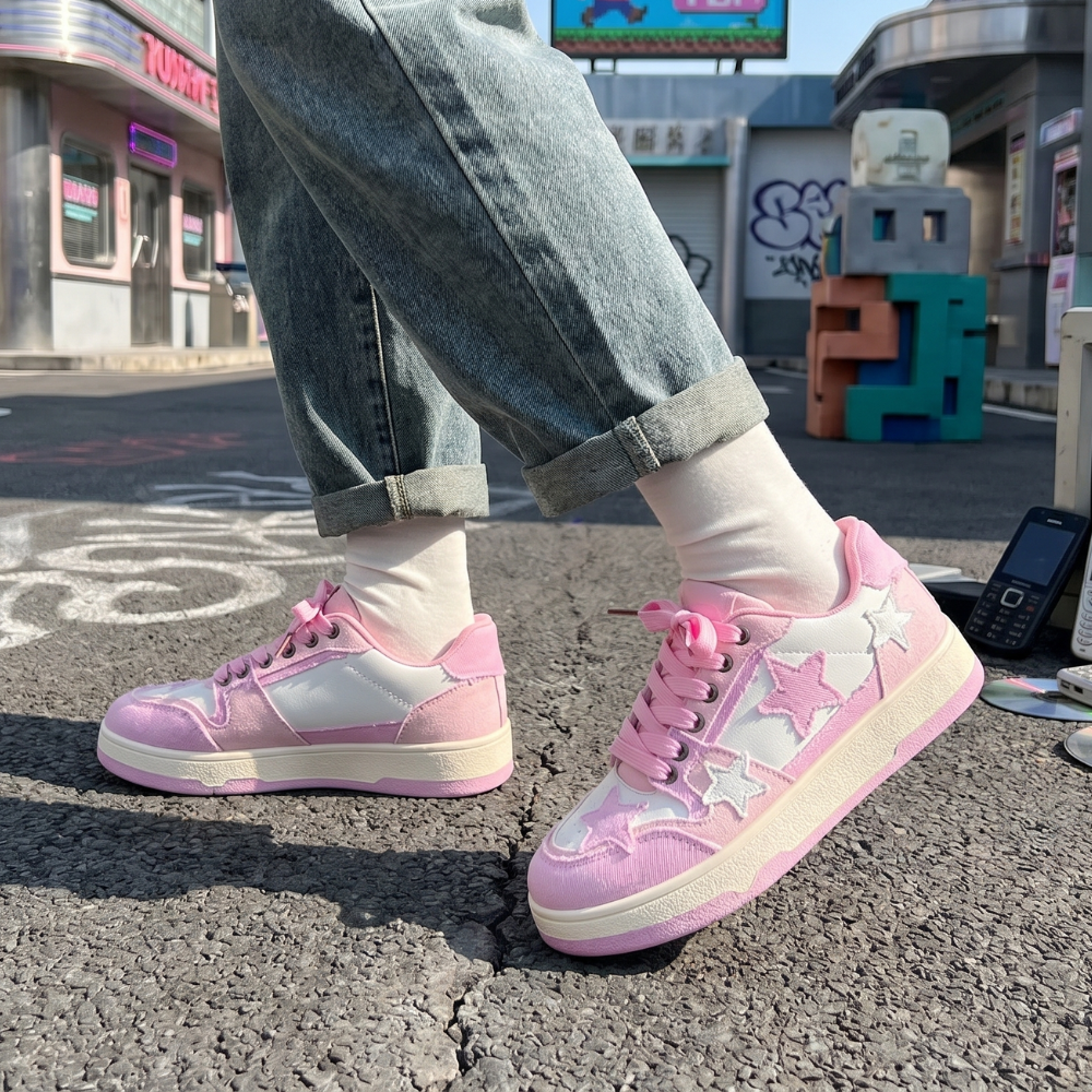 Star Platform Sneakers