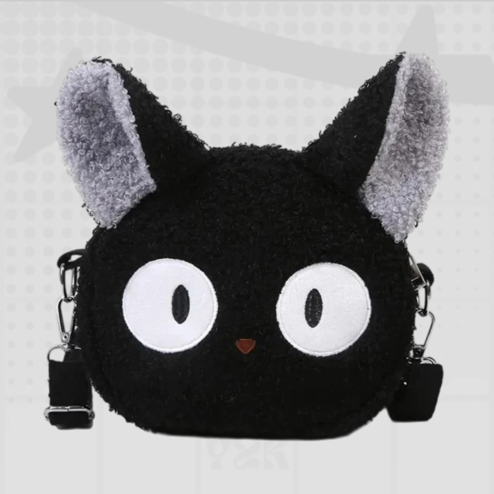 Cat Plush Crossbody Bag